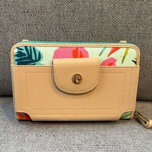 NWOT** Spartina 449 Floral Women's Wallet